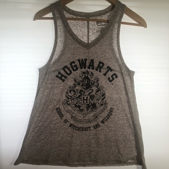 Harry Potter Hogwarts Tank Top size Small - Picture 1 of 8